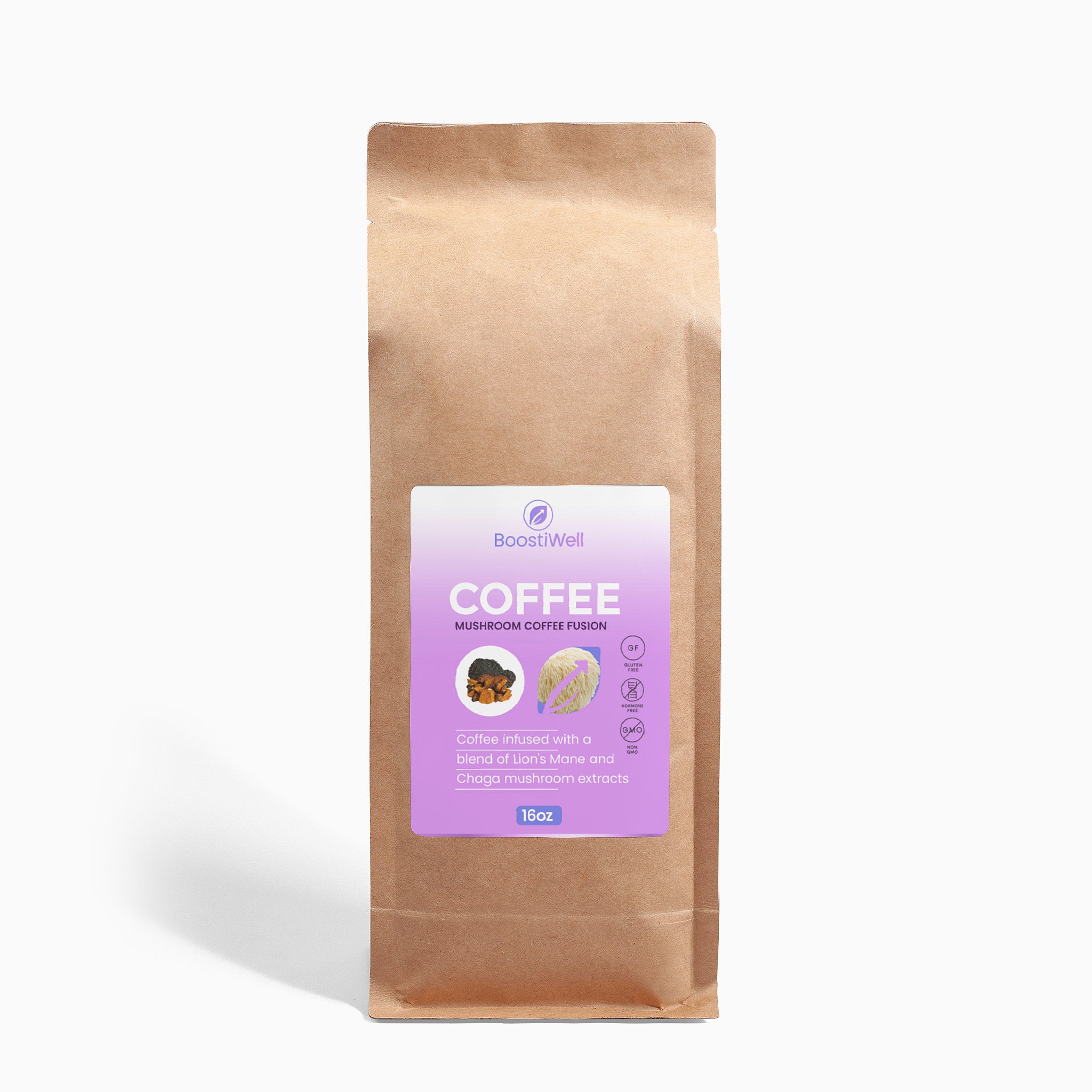 Mushroom Coffee Fusion - Lion’s Mane & Chaga 16oz