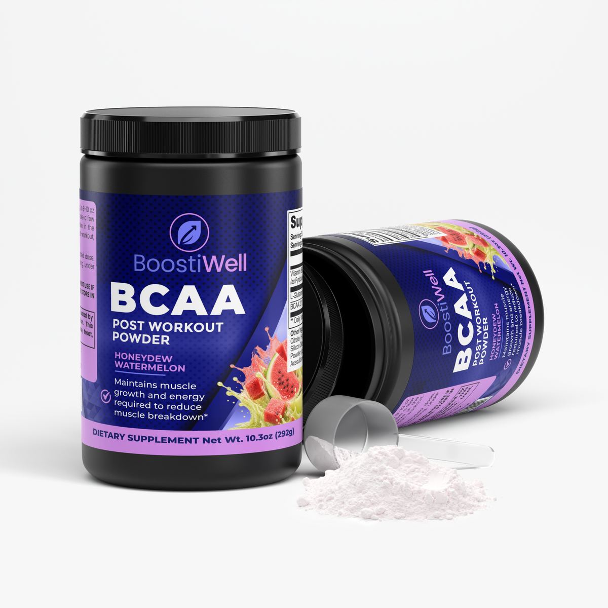 BCAA Post Workout Powder (Honeydew/Watermelon) - Boostiwell